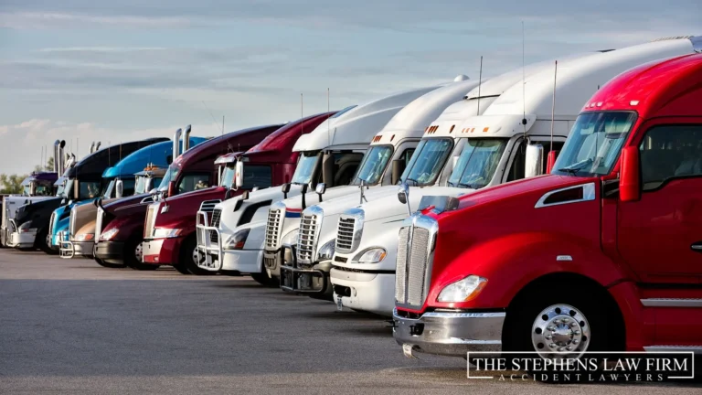 fleet of trucks
