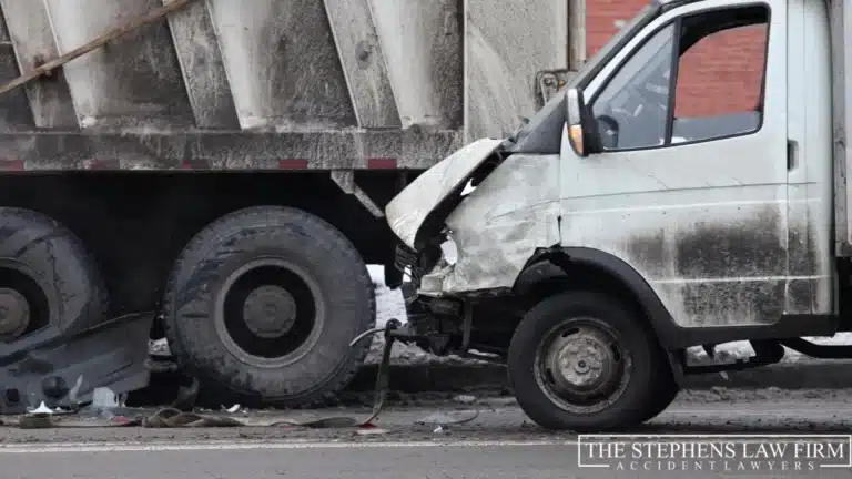 truck rear end accident