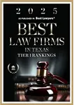 2025 Best Law Firms in Texas - Tier 1 Rankings