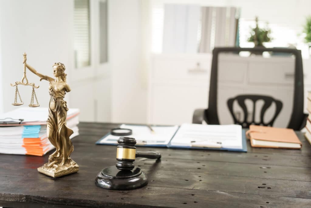 lawyers desk